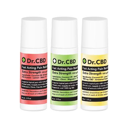 CBD Roll-ons for pain relief
