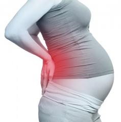 lower back pain first trimester